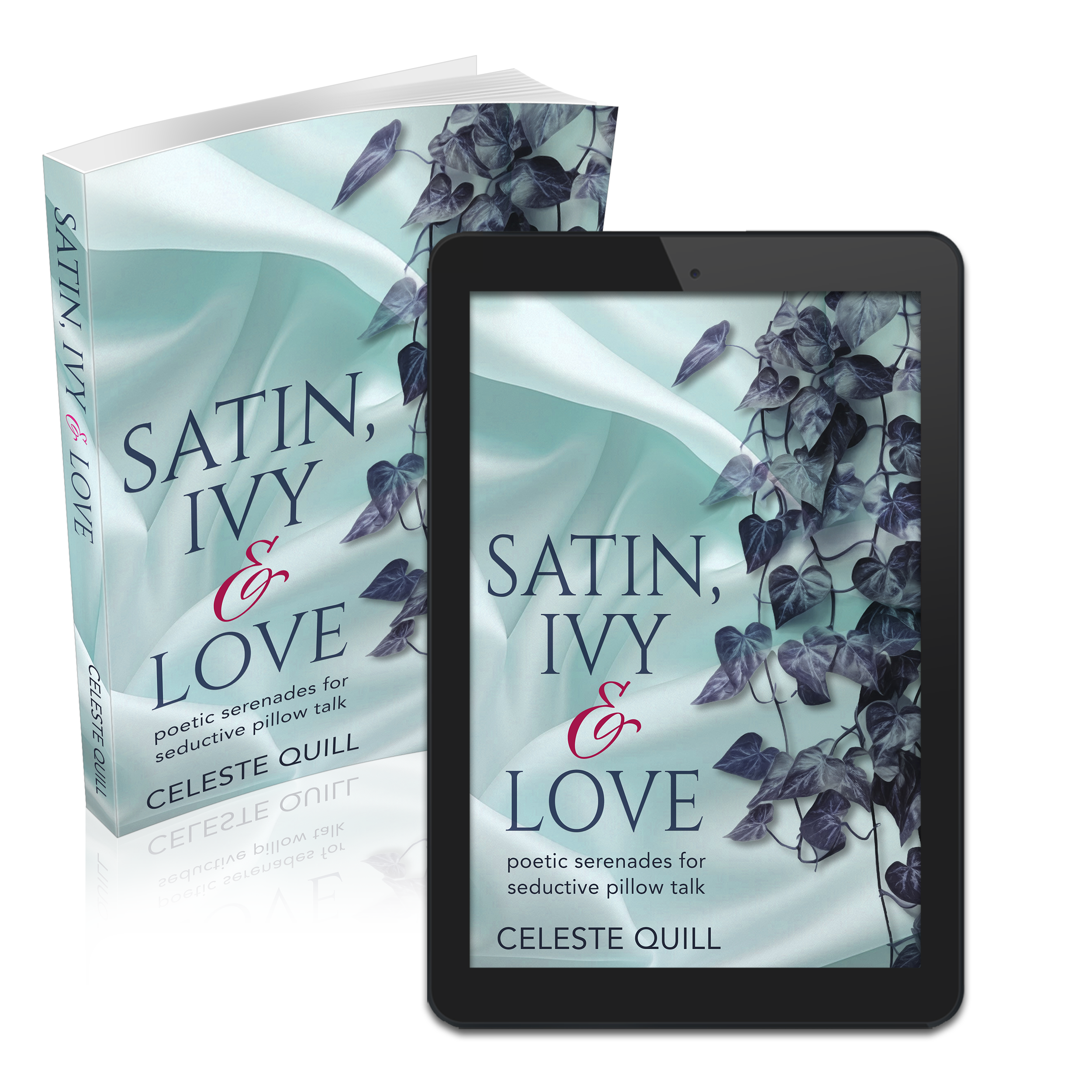satin, ivy and love premade cover