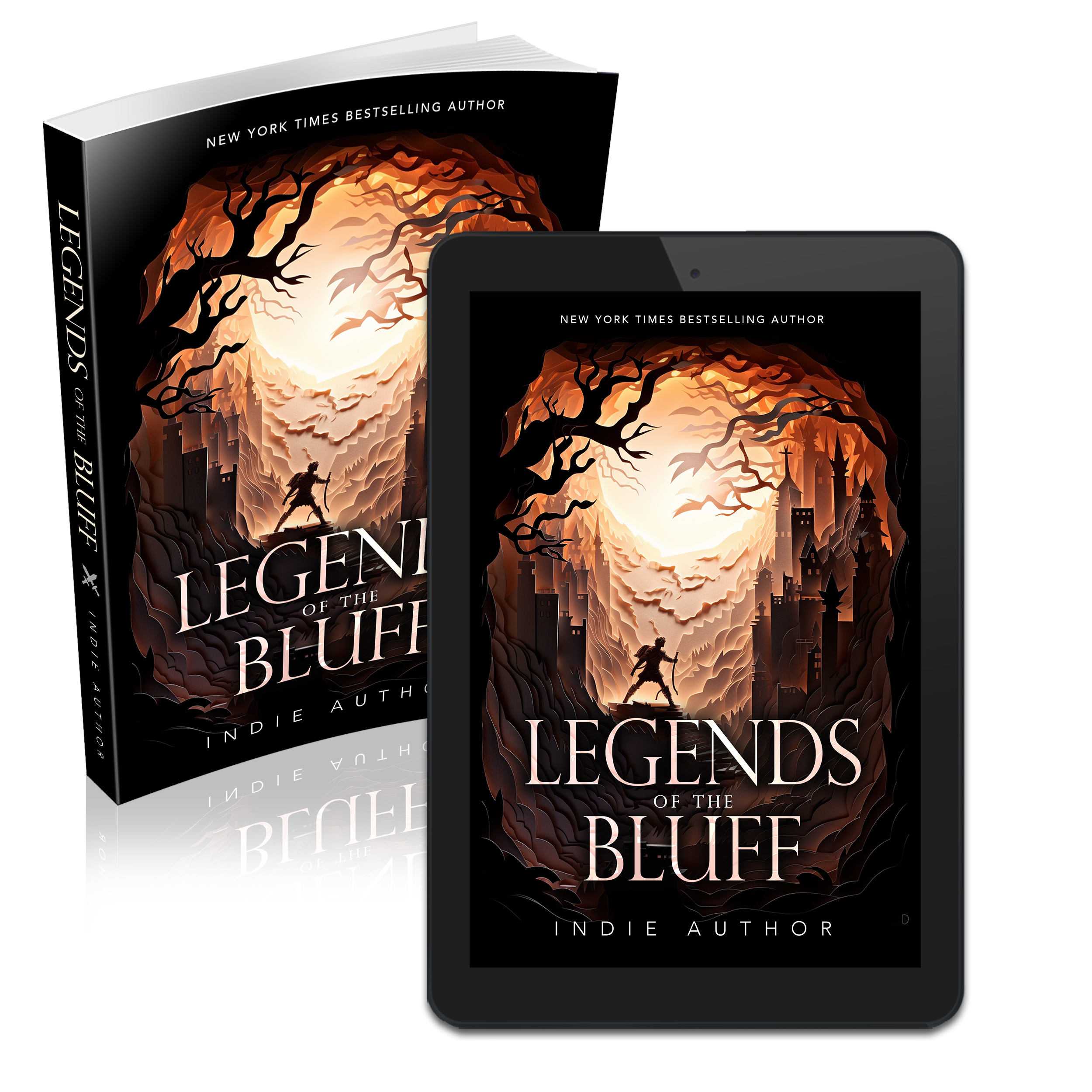 Legends of the Bluff premade cover