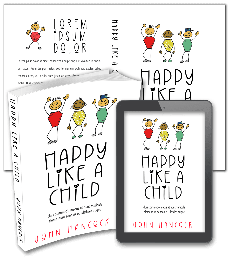 Template Happy Like A Child BookCoverly template-happy-like-a-child-bookcoverly