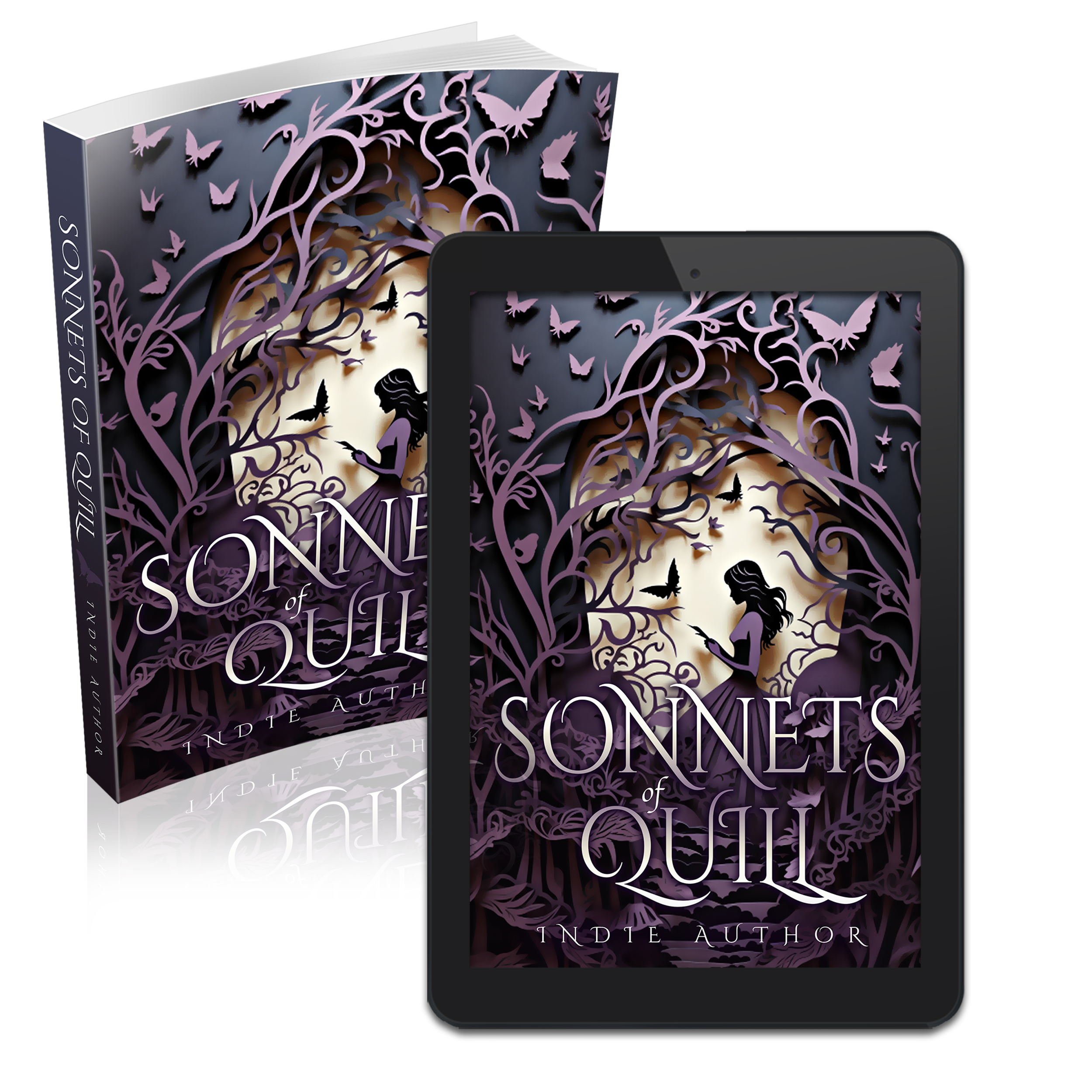 Sonnets of Quill Premade cover